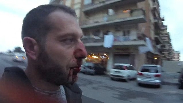 Μαφιόζος ξυλοκόπησε ρεπόρτερ και οπερατέρ του Rai (βίντεο)